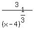 3%2F%28x-4%29%5E%281%2F3%29