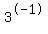 3%5E-1