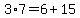 3+%2A+7+=+6+%2B+15