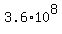 3.6%2A10%5E8