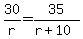 30%2Fr=35%2F%28r%2B10%29