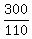 300/110