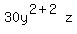30y%5E%282%2B2%29z