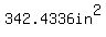 342.4336in^2