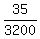 35/3200