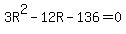 3R%5E2-12R-136=0