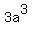 3a^3