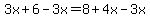 3x%2B6-3x=8%2B4x-3x
