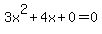 3x%5E2%2B4x%2B0+=+0