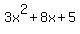 3x%5E2%2B8x%2B5