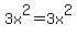 3x%5E2=3x%5E2