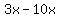 3x+-+10x%29+=+5+-+12