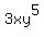 3xy^5