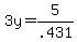 3y+=+5%2F.431
