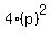 4%28p%29%5E2