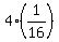 4%2A%281%2F16%29