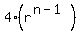 4%2A%28r%5E%28n-1%29%29