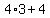 4%2A3+%2B+4