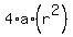 4%2Aa%2A%28r%5E2%29