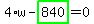 4%2Aw-highlight_green%28+840+%29=0