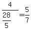 4%2F%2828%2F5%29=5%2F7