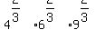 4%5E%282%2F3%296%5E%282%2F3%299%5E%282%2F3%29