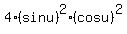 4+%28sin+u%29%5E2+%2A+%28cos+u%29%5E2