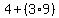 4+%2B+%283%2A9%29