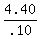 4.40/.10