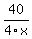 40/4x