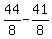 44%2F8-41%2F8