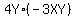 4Y%2A%28-3XY%29