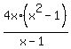 4x%2A%28x%5E2-1%29%2F%28x-1%29