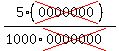 5(cross(0000000))/(1000*cross(0000000))