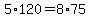 5%2A120=8%2A75