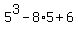 5%5E3-8%2A5%2B6