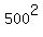 500^2