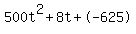 500t%5E2%2B8t%2B-625