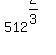 512%5E%282%2F3%29