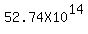 52.74X10%5E14