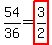 54%2F36+=+highlight%283%2F2%29
