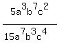 5a%5E3b%5E7c%5E2%2F%2815a%5E7b%5E3c%5E4%29
