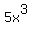 5x%5E3