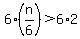 6%28n%2F6%29+%3E+6%2A2
