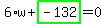 6%2Aw%2Bhighlight_green%28+-132+%29=0