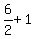 6%2F2+%2B+1