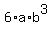 6+%2A+a+%2A+b%5E3