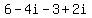 6-4i-3%2B2i