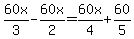 60x%2F3+-+60x%2F2+=+60x%2F4+%2B+60%2F5