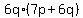 6q%2A%287p+%2B+6q%29